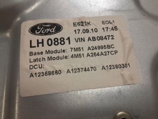 bontott FORD FOCUS II Bal hátsó Ablakemelő Szerkezet (Mechanikus)