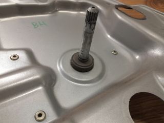 bontott FORD FOCUS II Bal hátsó Ablakemelő Szerkezet (Mechanikus)