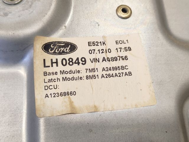 bontott FORD FOCUS II Bal hátsó Ablakemelő Szerkezet (Mechanikus)