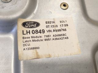 bontott FORD FOCUS II Bal hátsó Ablakemelő Szerkezet (Mechanikus)