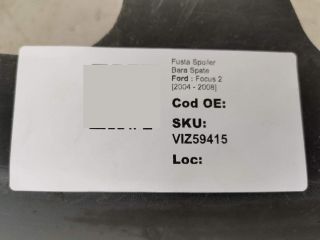 bontott FORD FOCUS II Hátsó Lökhárító Alsó (Műanyag)