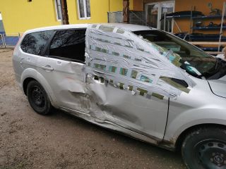 bontott FORD FOCUS II Jobb C Oszlop Oldalablak Üveg