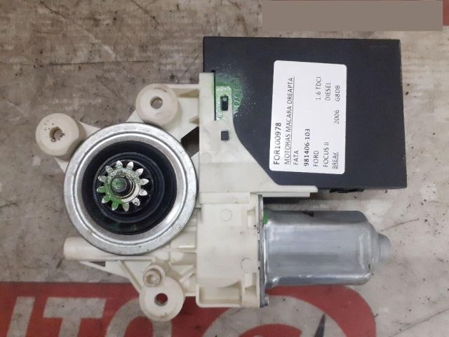 bontott FORD FOCUS II Jobb első Ablakemelő Motor
