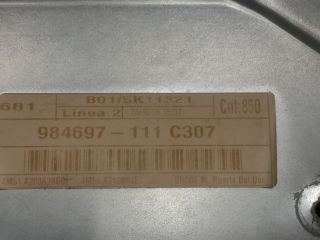 bontott FORD FOCUS II Jobb első Ablakemelő Szerkezet (Elektromos)