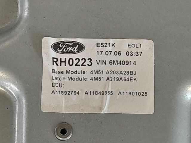 bontott FORD FOCUS II Jobb első Ablakemelő Szerkezet (Elektromos)