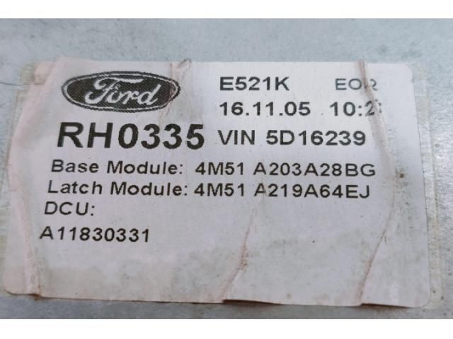 bontott FORD FOCUS II Jobb első Ablakemelő Szerkezet (Elektromos)