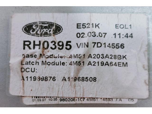 bontott FORD FOCUS II Jobb első Ablakemelő Szerkezet (Elektromos)