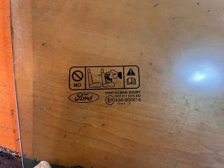 bontott FORD FOCUS II Jobb első Fixüveg (Ajtóban)