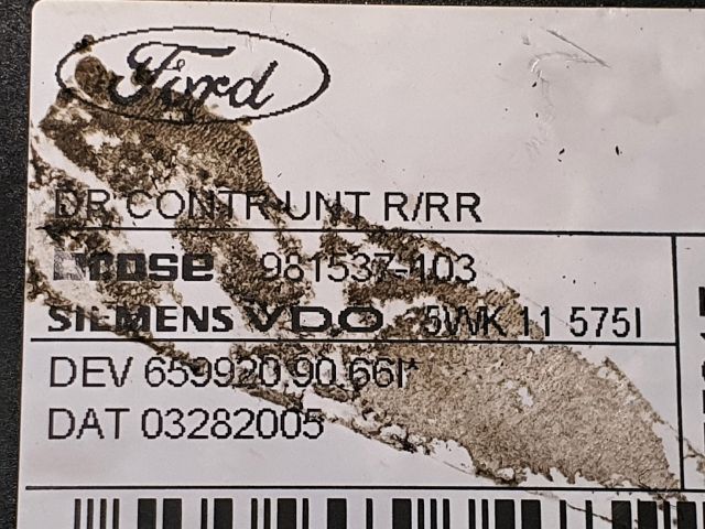 bontott FORD FOCUS II Jobb hátsó Ablakemelő Motor