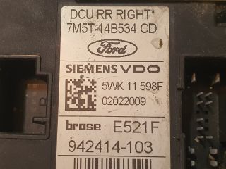 bontott FORD FOCUS II Jobb hátsó Ablakemelő Motor