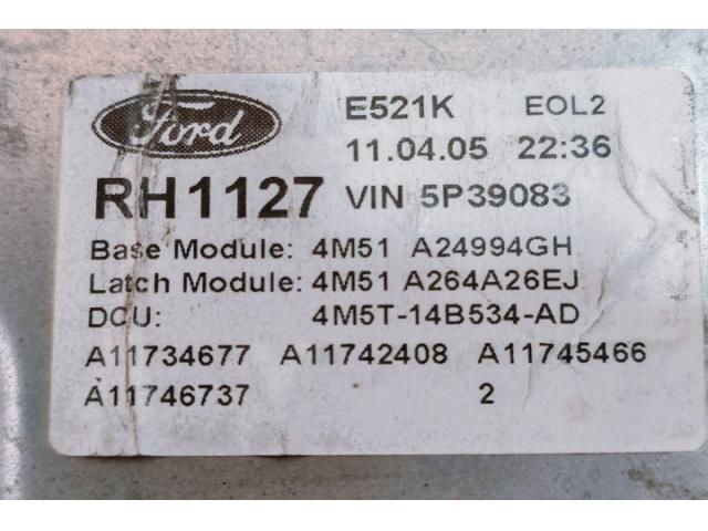 bontott FORD FOCUS II Jobb hátsó Ablakemelő Szerkezet (Elektromos)