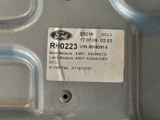 bontott FORD FOCUS II Jobb hátsó Ablakemelő Szerkezet (Mechanikus)