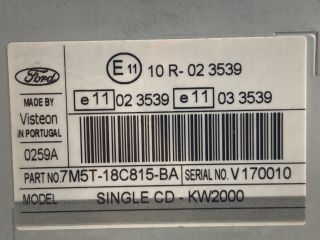 bontott FORD FOCUS II Rádió / CD