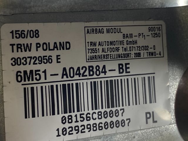 bontott FORD FOCUS II Utasoldali Légzsák