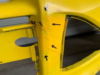 bontott FORD FOCUS III Első Lökhárító (Üresen)