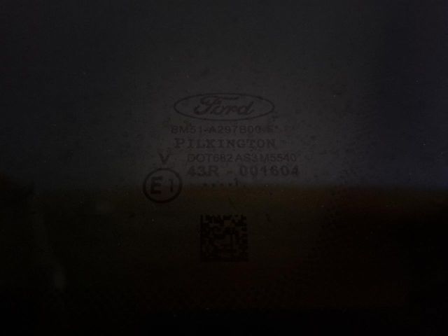 bontott FORD FOCUS III Jobb C Oszlop Oldalablak Üveg