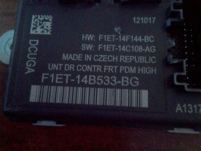 bontott FORD FOCUS III Jobb első Ajtó Vezérlőegység