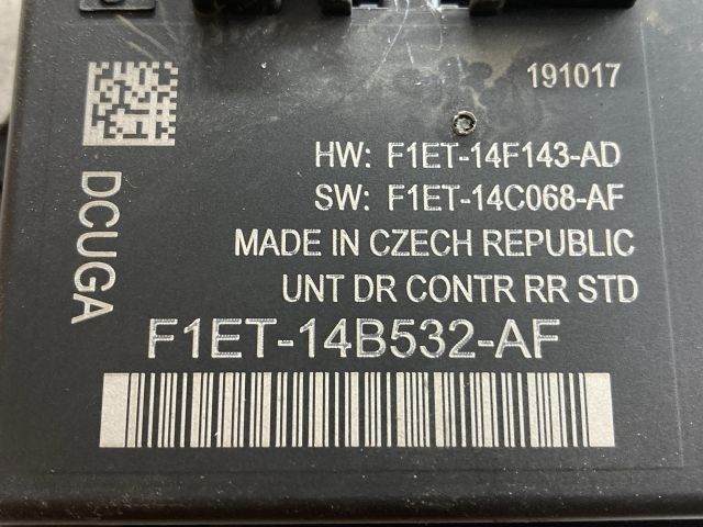 bontott FORD FOCUS III Jobb hátsó Ajtó Vezérlőegység