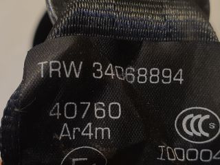 bontott FORD FOCUS III Jobb hátsó Biztonsági Öv