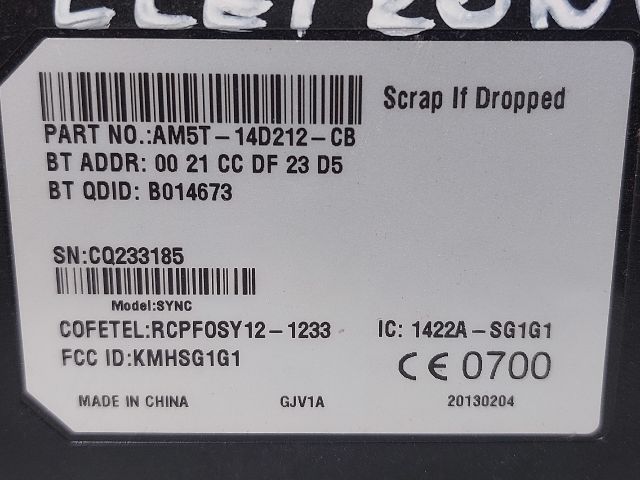 bontott FORD FOCUS III Telefon Elektronika