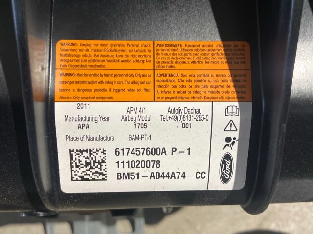 bontott FORD FOCUS III Utasoldali Légzsák