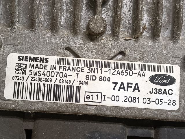 bontott FORD FUSION Motorvezérlő