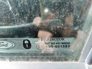 bontott FORD FUSION Bal első Ajtó (Részeivel)