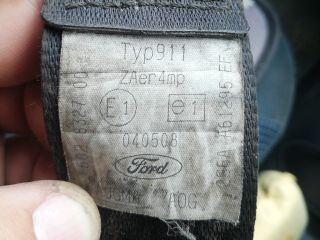 bontott FORD FUSION Bal első Biztonsági Öv