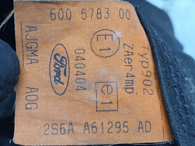 bontott FORD FUSION Bal első Biztonsági Öv