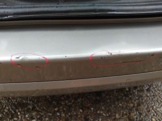 bontott FORD FUSION Bal hátsó Dobbetét (Kerékjárati, Műanyag)