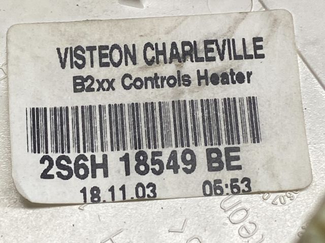 bontott FORD FUSION Fűtéskapcsoló