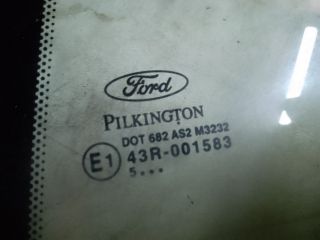 bontott FORD FUSION Jobb hátsó Fixüveg (Ajtóban)