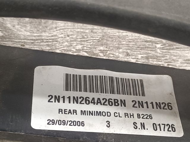 bontott FORD FUSION Jobb hátsó Külső Kilincs