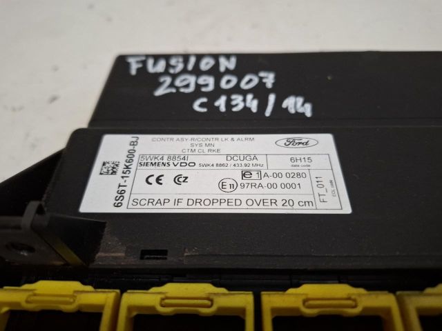 bontott FORD FUSION Komfort Elektronika