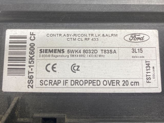 bontott FORD FUSION Komfort Elektronika