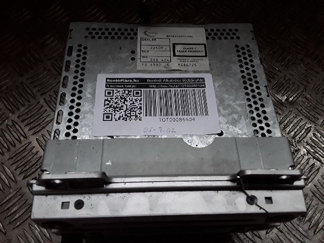 bontott FORD FUSION Rádió / CD