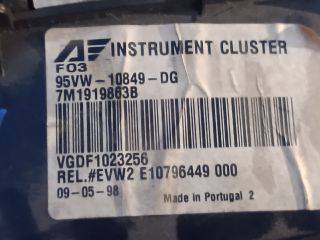 bontott FORD GALAXY Kilométeróra