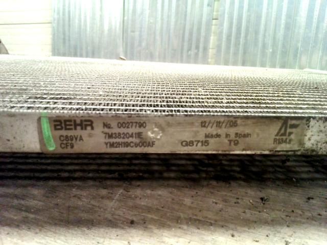 bontott FORD GALAXY Klímahűtő Radiátor