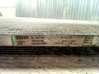 bontott FORD GALAXY Klímahűtő Radiátor