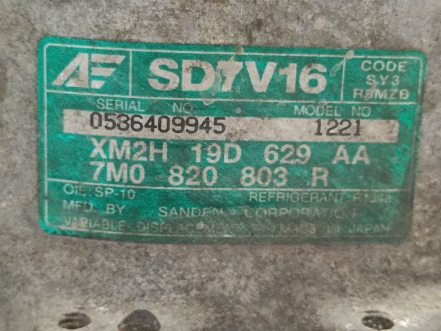 bontott FORD GALAXY Klímakompresszor