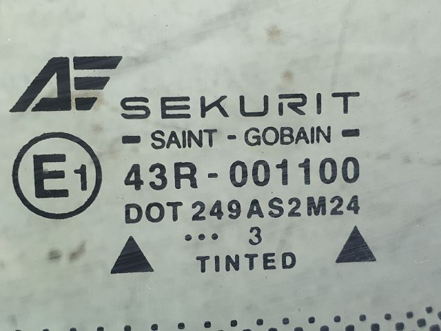 bontott FORD GALAXY Bal A Oszlop Oldalablak Üveg