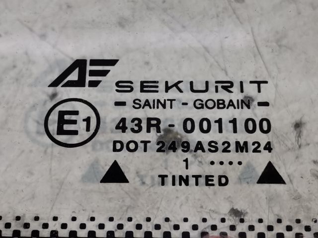 bontott FORD GALAXY Bal A Oszlop Oldalablak Üveg