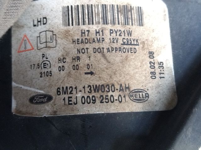 bontott FORD GALAXY Bal Fényszóró