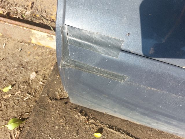 bontott FORD GALAXY Bal hátsó Ajtó (Részeivel)