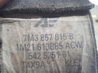 bontott FORD GALAXY Bal hátsó Biztonsági Öv