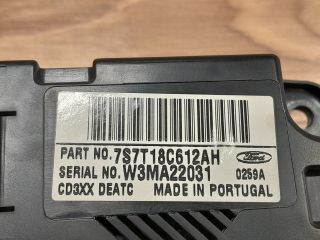 bontott FORD GALAXY Fűtéskapcsoló (digit klímás)