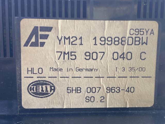 bontott FORD GALAXY Fűtéskapcsoló (digit klímás)