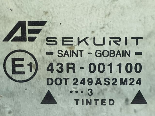bontott FORD GALAXY Jobb A Oszlop Oldalablak Üveg