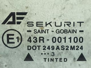 bontott FORD GALAXY Jobb A Oszlop Oldalablak Üveg