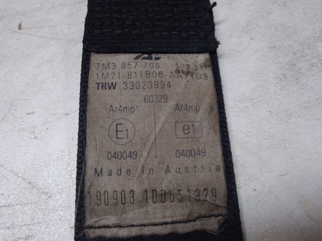 bontott FORD GALAXY Jobb első Biztonsági Öv